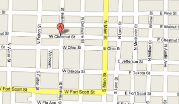 map to Mid America Eye Center Butler MO